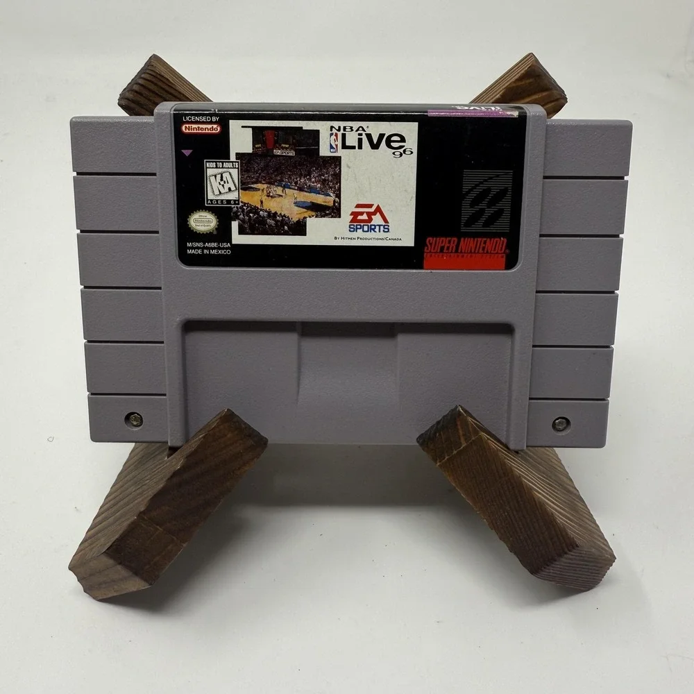 NBA Live 96 Super Nintendo SNES Video Game Cart EA Sports Basketball